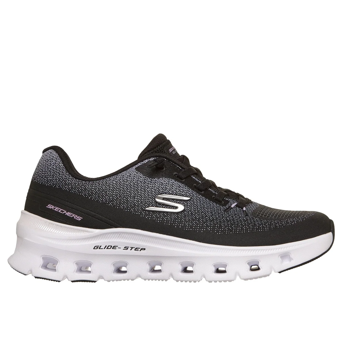 Sneakers sportive da Donna nere in tessuto mesh Glide-Step Pro Skechers