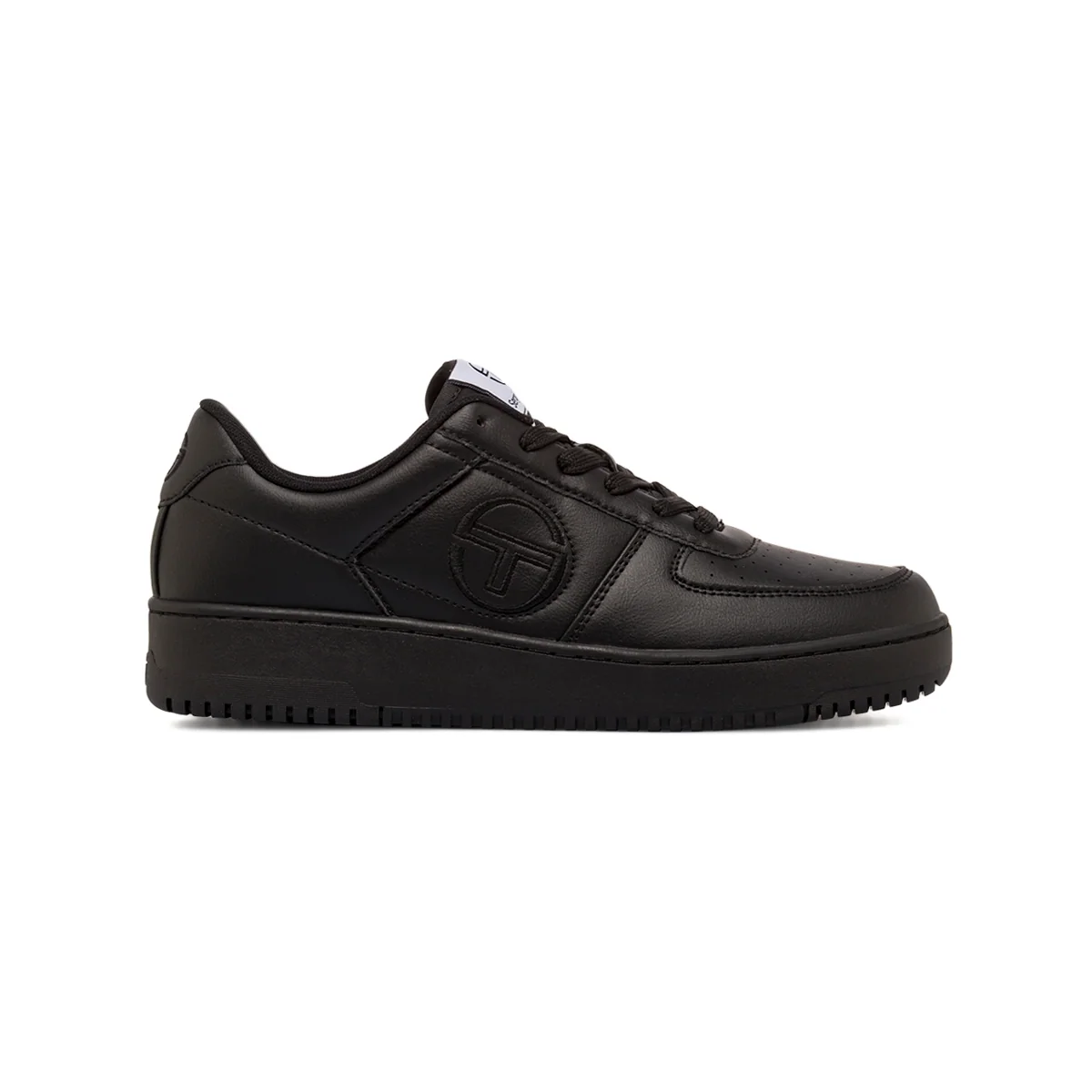 Sneakers sportive da Uomo nere con dettagli traforati Sergio Tacchini