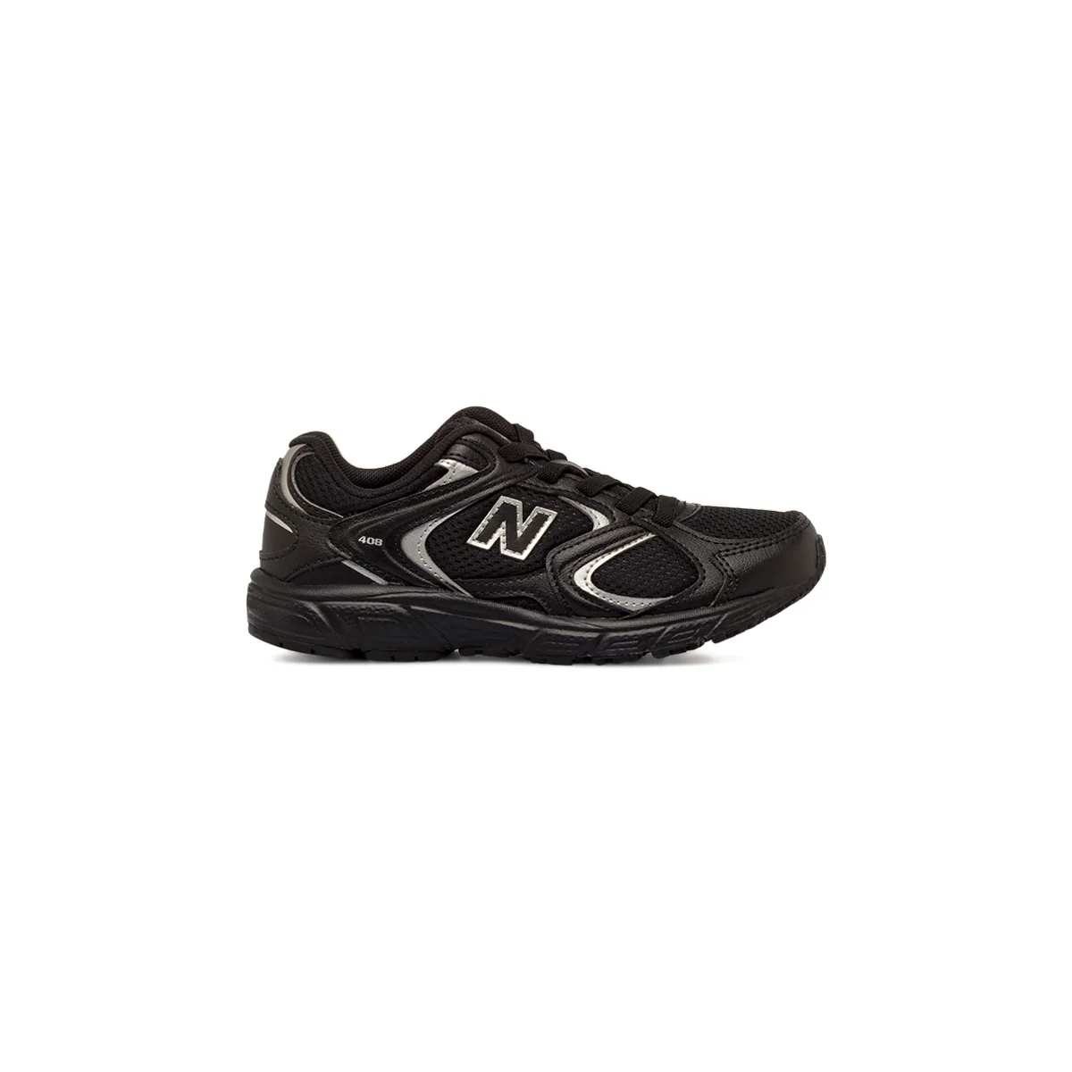 Sneakers sportive nere da Bambino in mesh New Balance 408
