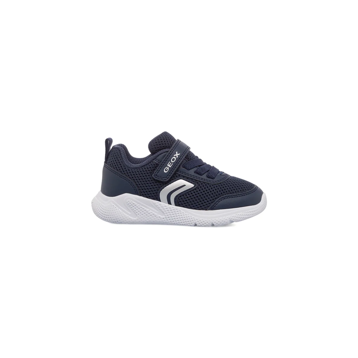 Sneakers traspiranti blu da bambino in tessuto mesh Geox Sprintye