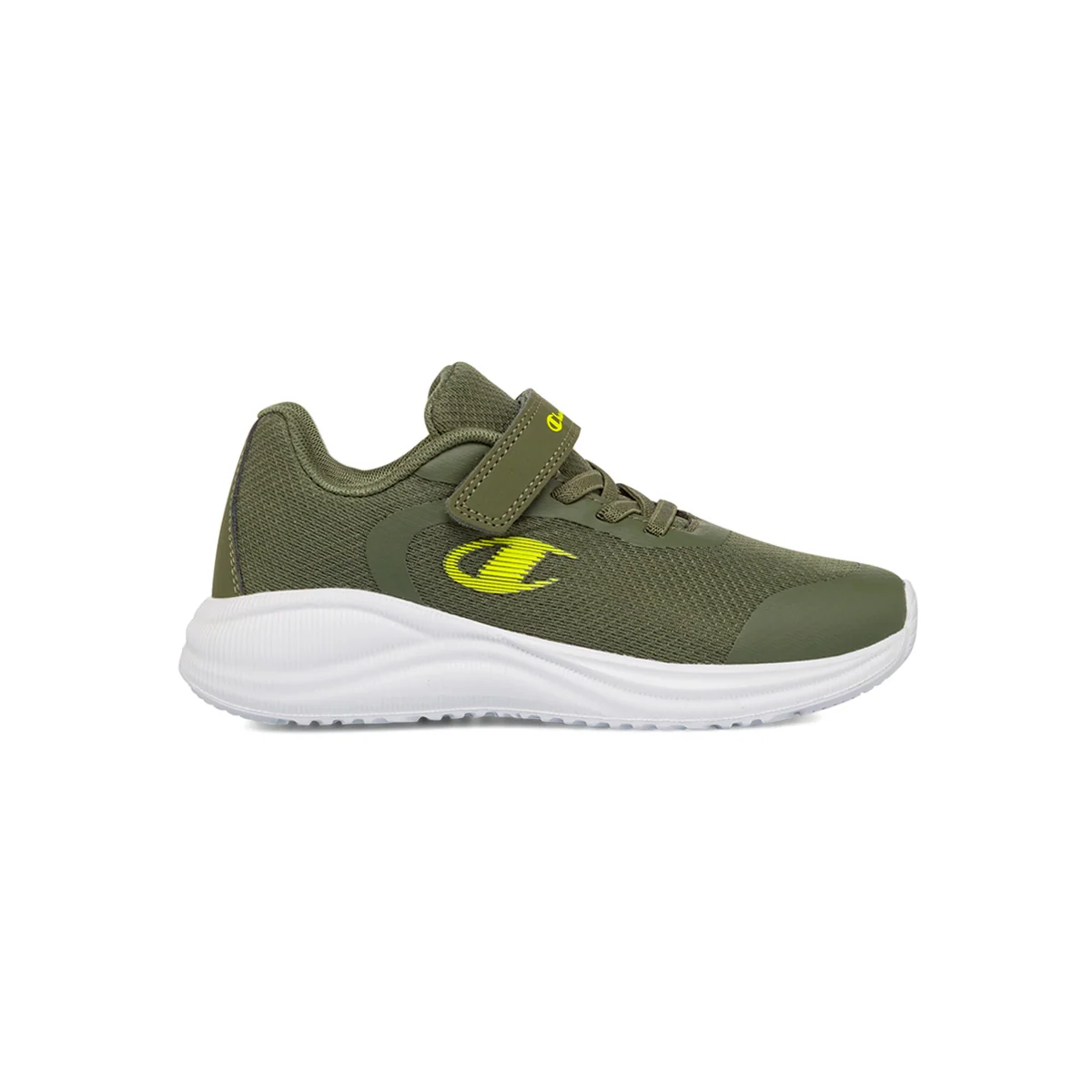 Sneakers verde militare da Bambino con chiusura a strappo Champion Syphon Engage
