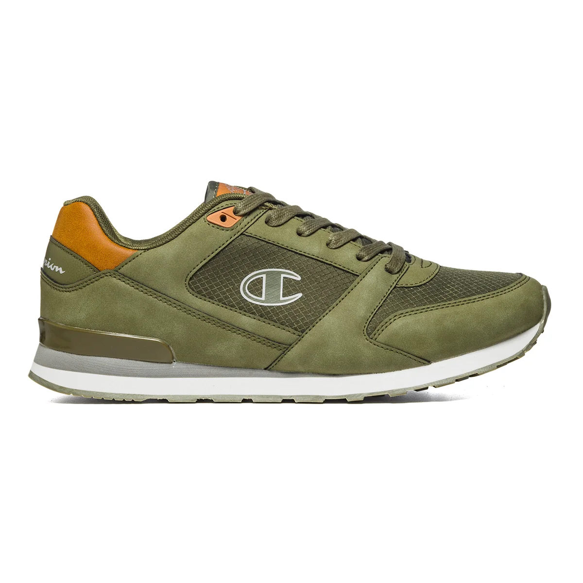 Sneakers verdi con logo laterale Champion C.J. Mix