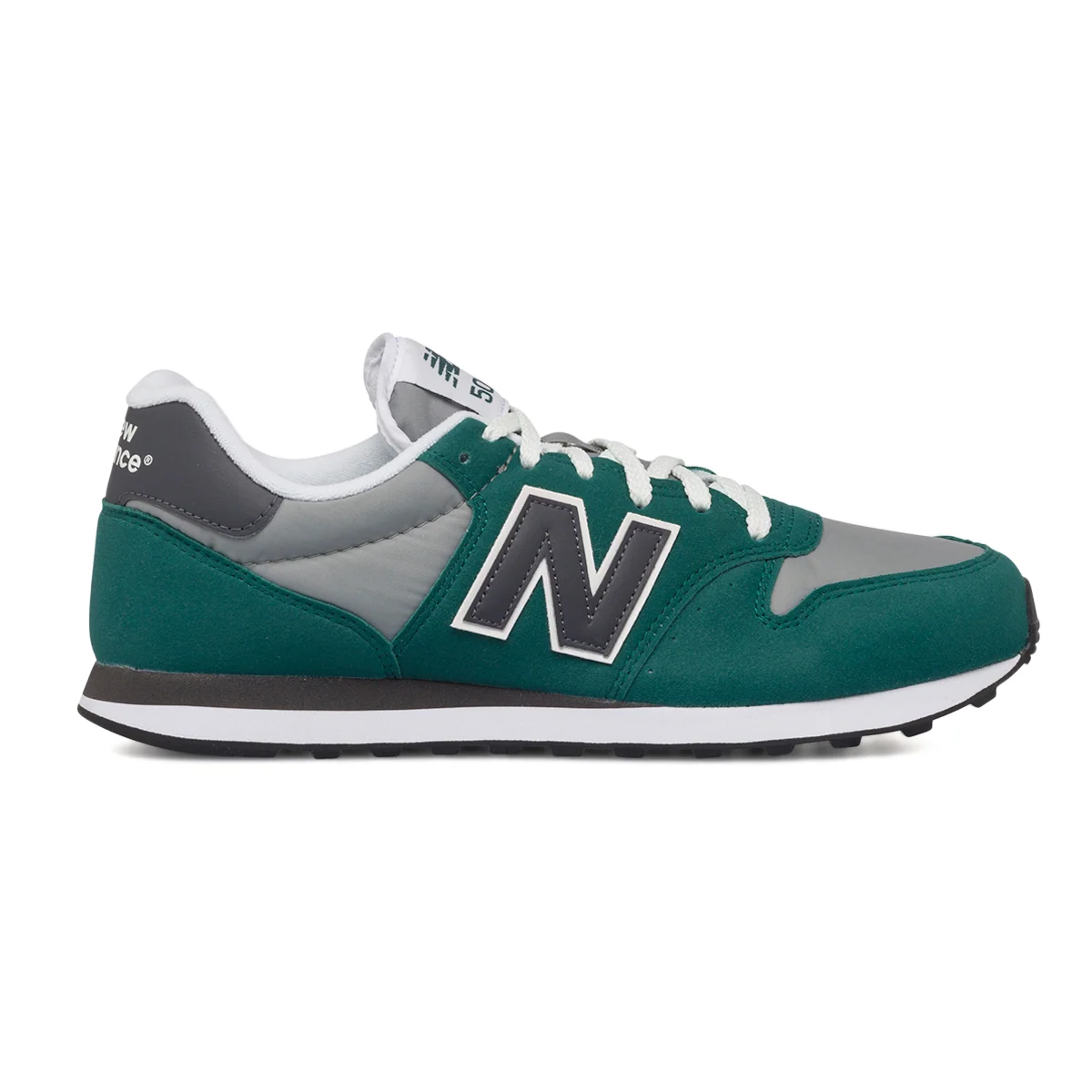 Sneakers verdi da uomo con logo laterale New Balance 500