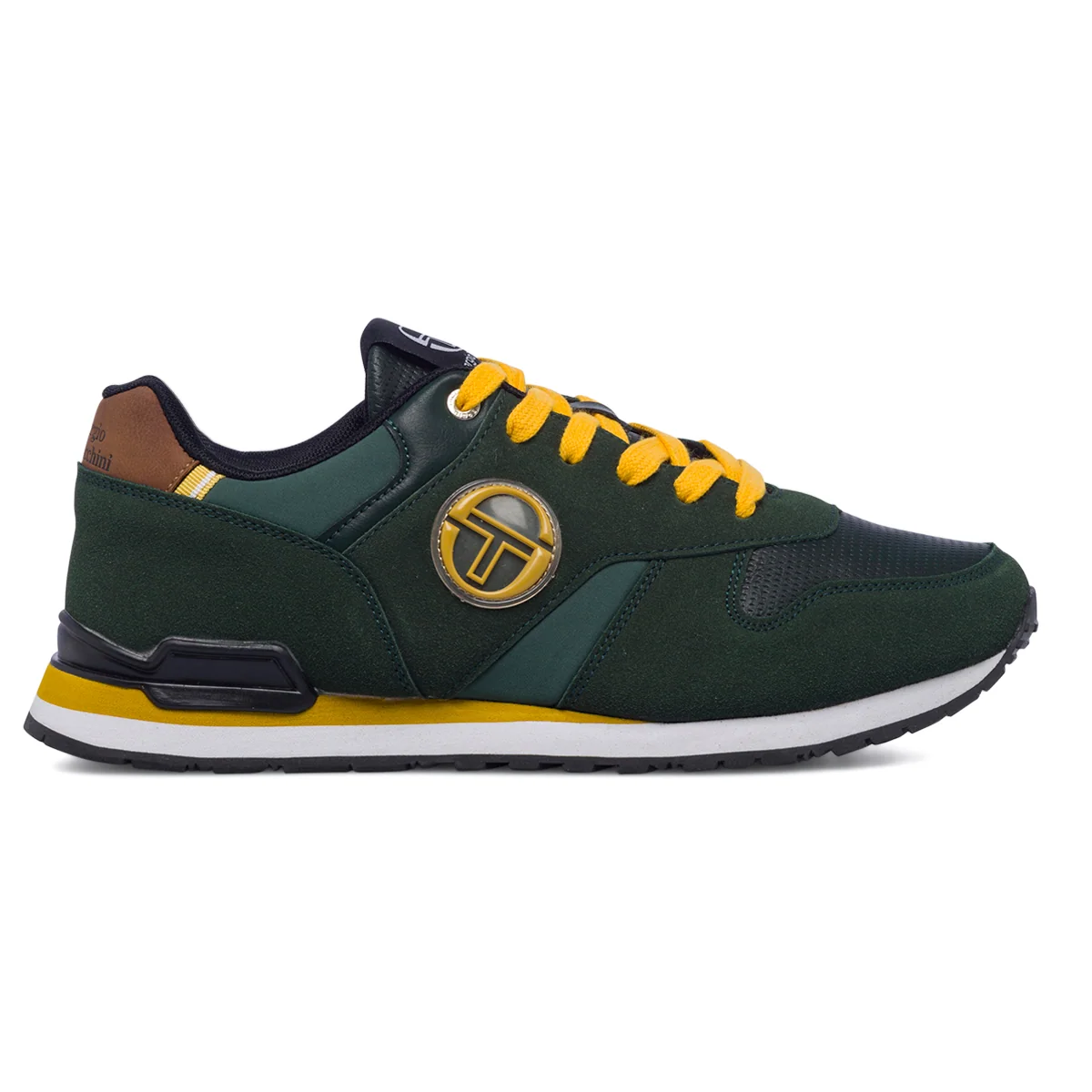 Sneakers verdi da uomo con logo laterale Sergio Tacchini Thunder Active College Mx