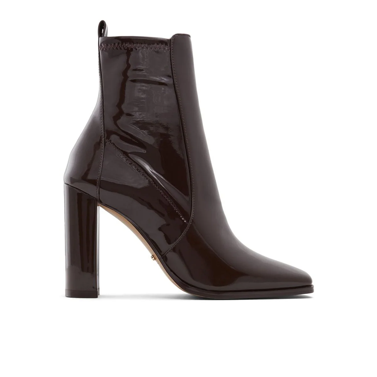 Stivaletti marroni con tacco 9 cm ALDO Aurla