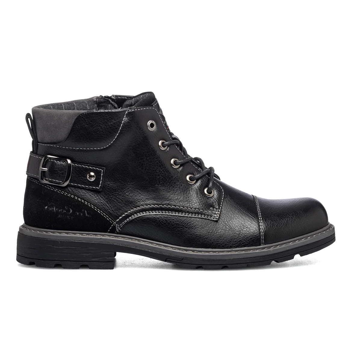 Stivaletti neri con cinturino Lee Cooper