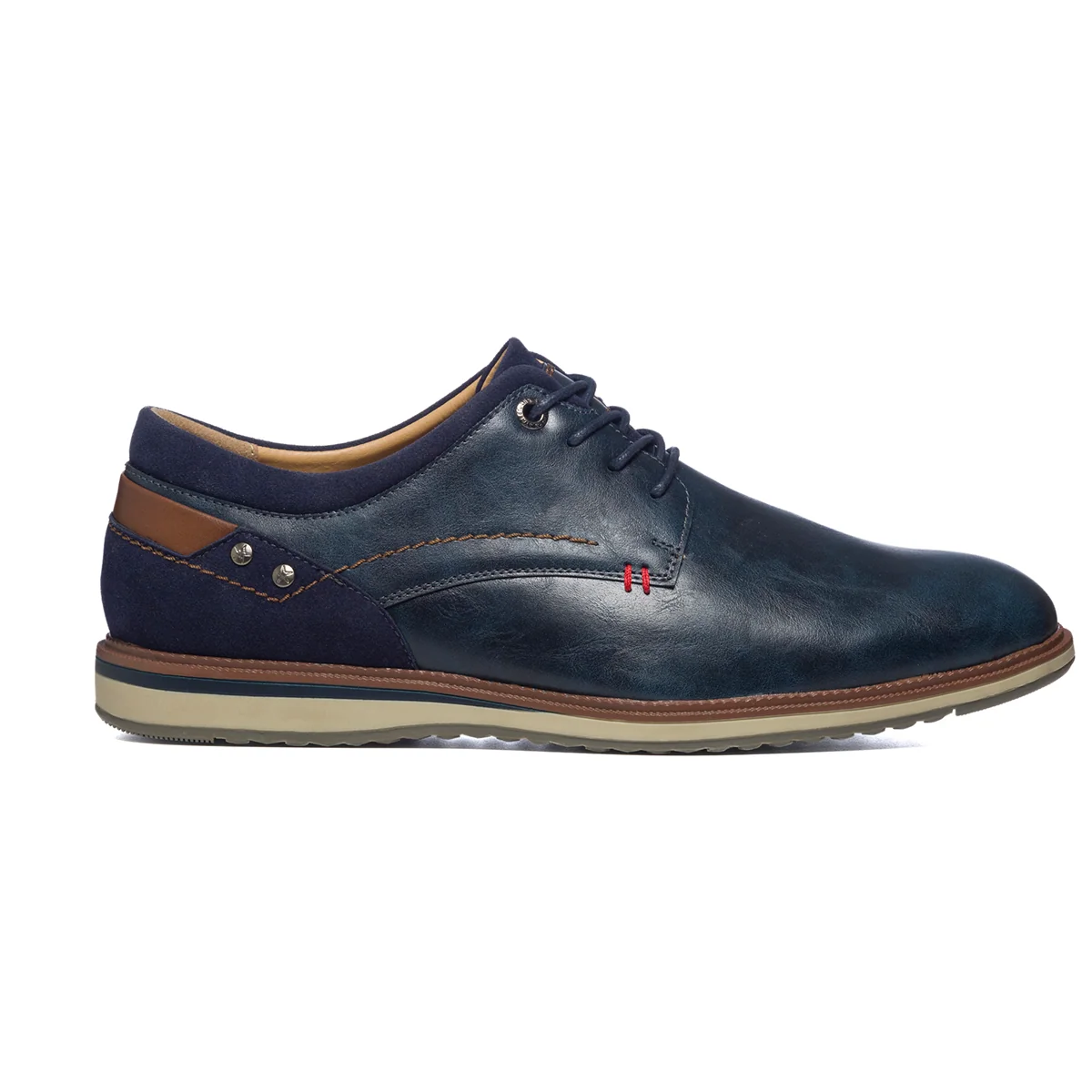 Stringate casual blu navy effetto vintage Riflessi Urbani