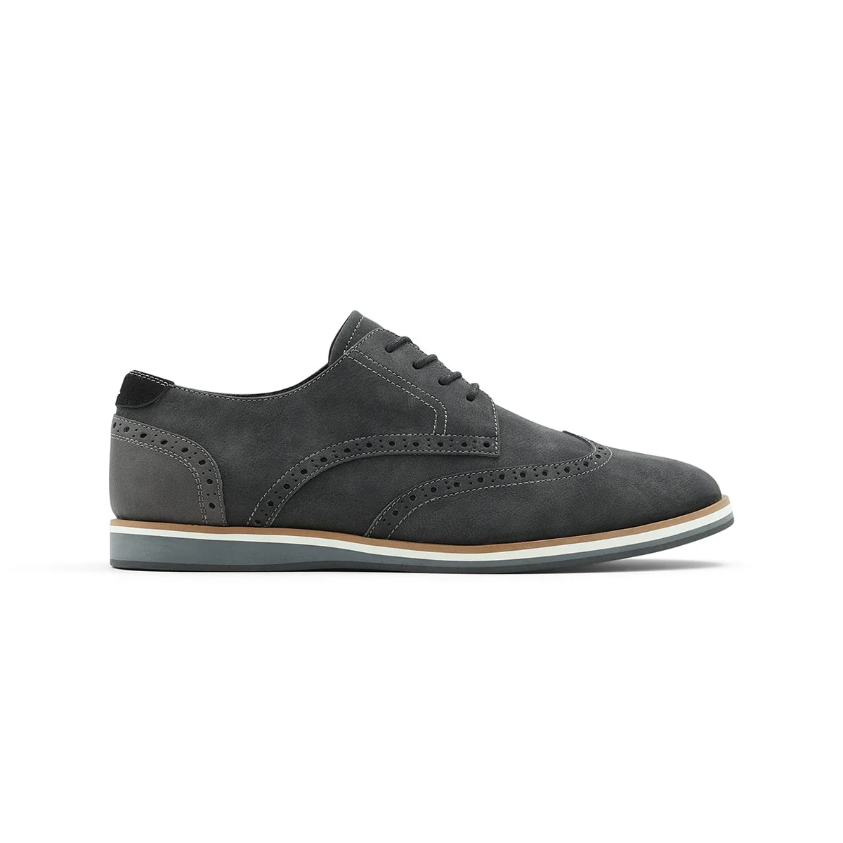 Stringate casual color antracite con dettagli brogue ALDO Stukus