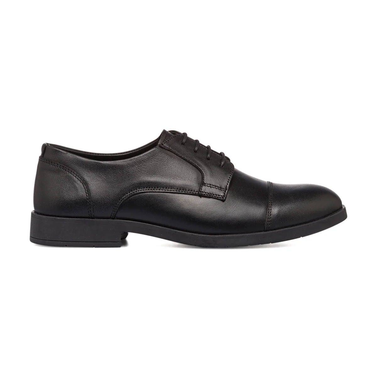 Stringate derby eleganti da uomo nere  in pelle La Cuoieria