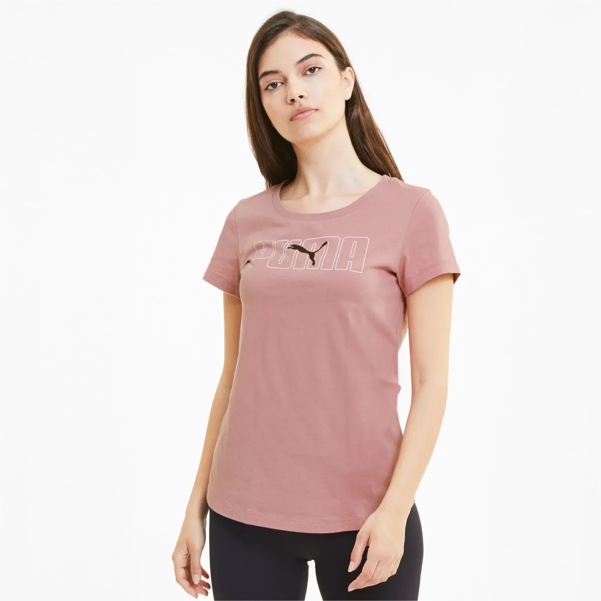 T-shirt rosa Puma Rebel Graphic Tee