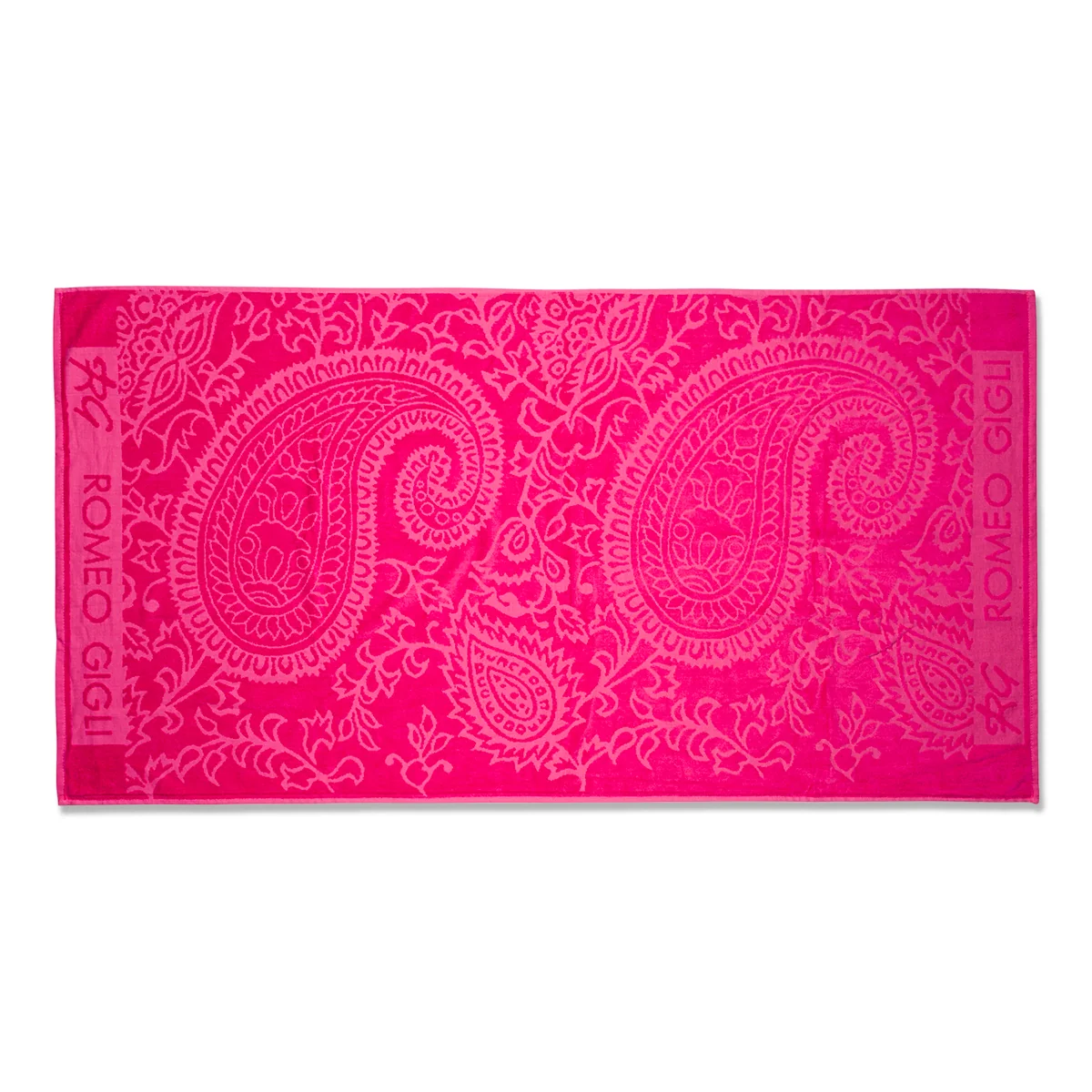 Telo mare fucsia in spugna Romeo Gigli