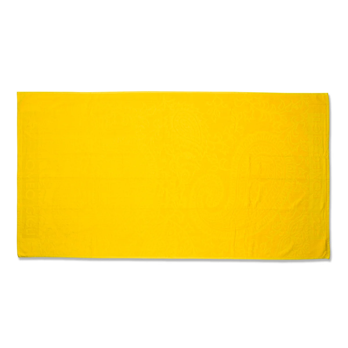 Telo mare giallo in spugna Romeo Gigli