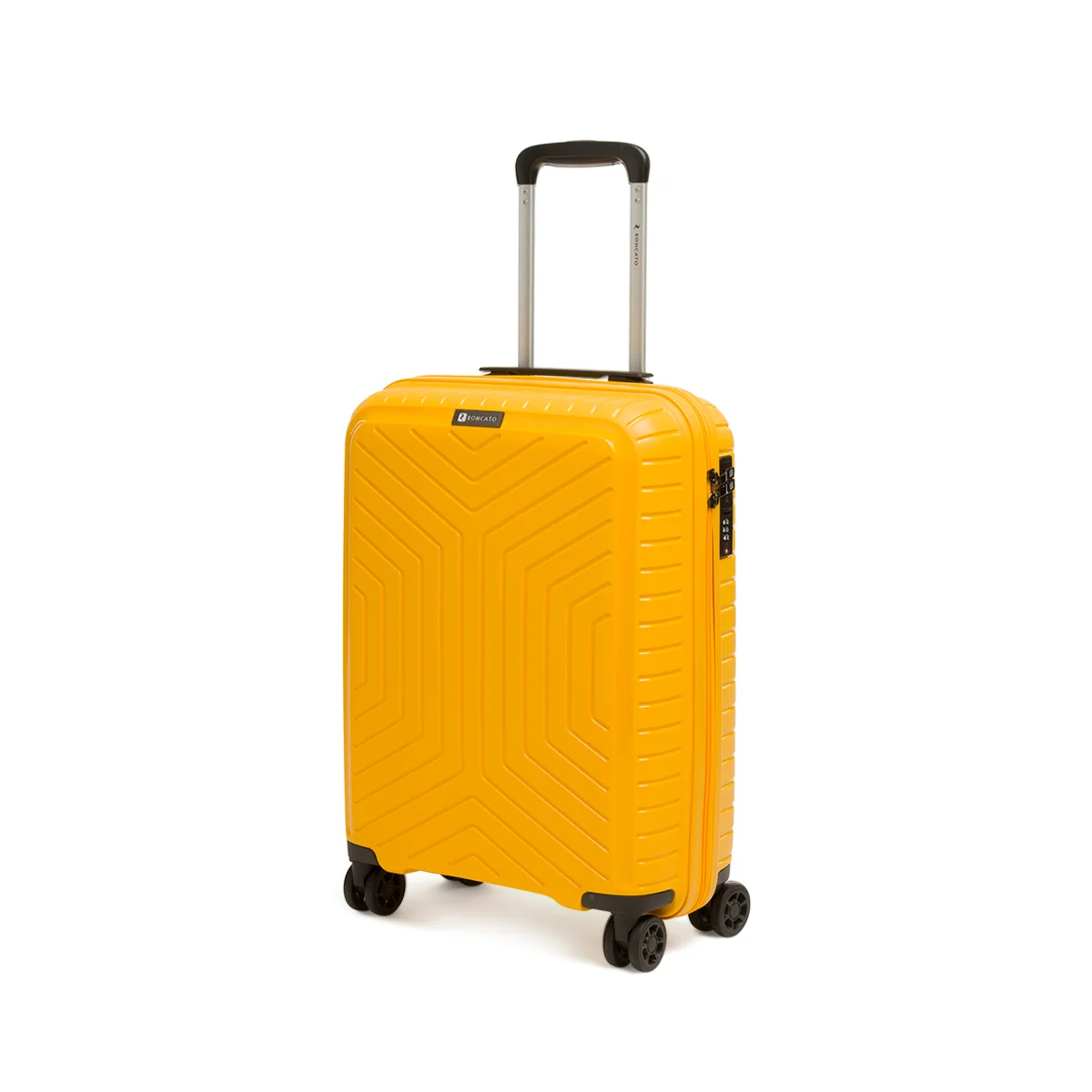 Trolley bagaglio a mano giallo in ABS Ciak Roncato