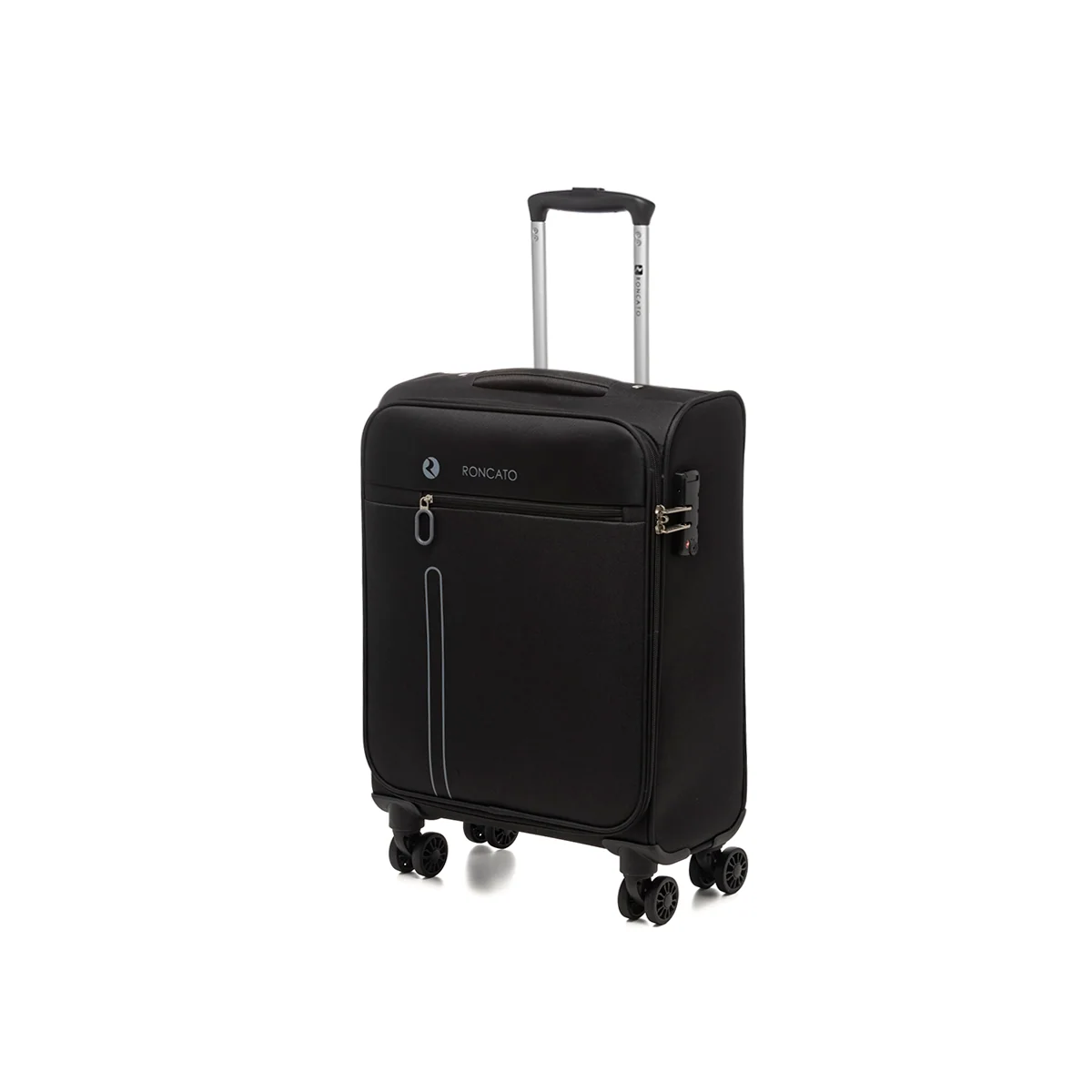 Trolley bagaglio a mano in tessuto nero Ciak Roncato One Way