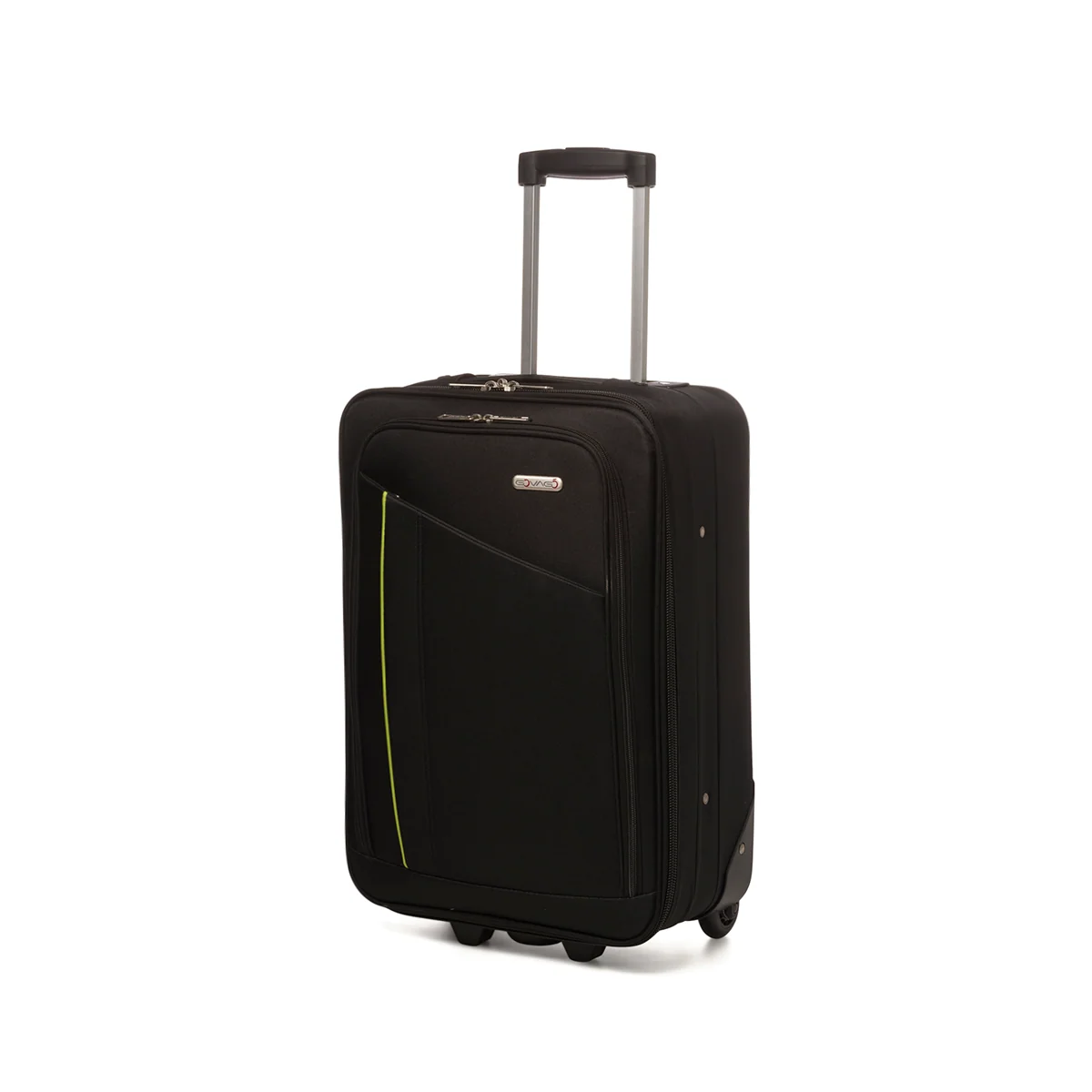 Trolley bagaglio a mano in tessuto nero Govago