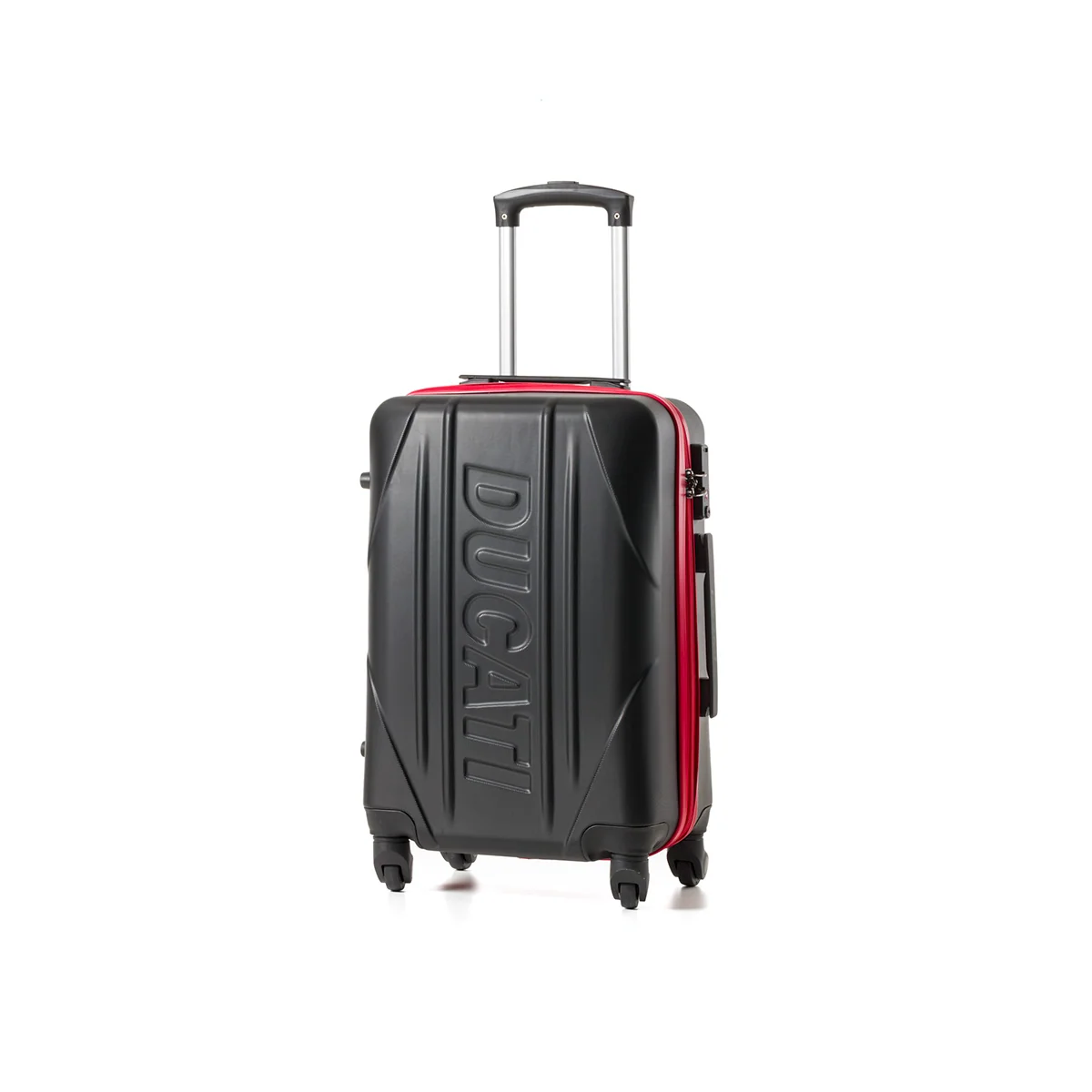 Trolley Bagaglio a mano nero in ABS Ducati