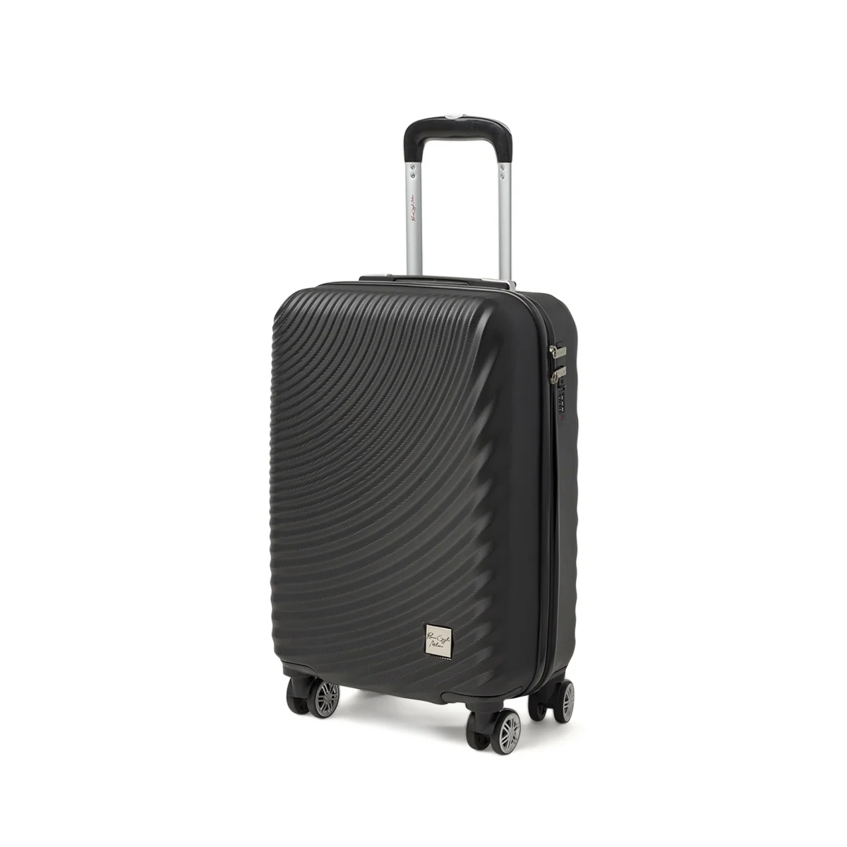 Trolley da cabina rigida nero con combinazione  Romeo Gigli Milano