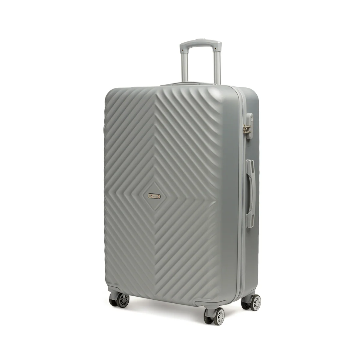 Trolley grande argento in ABS Govago