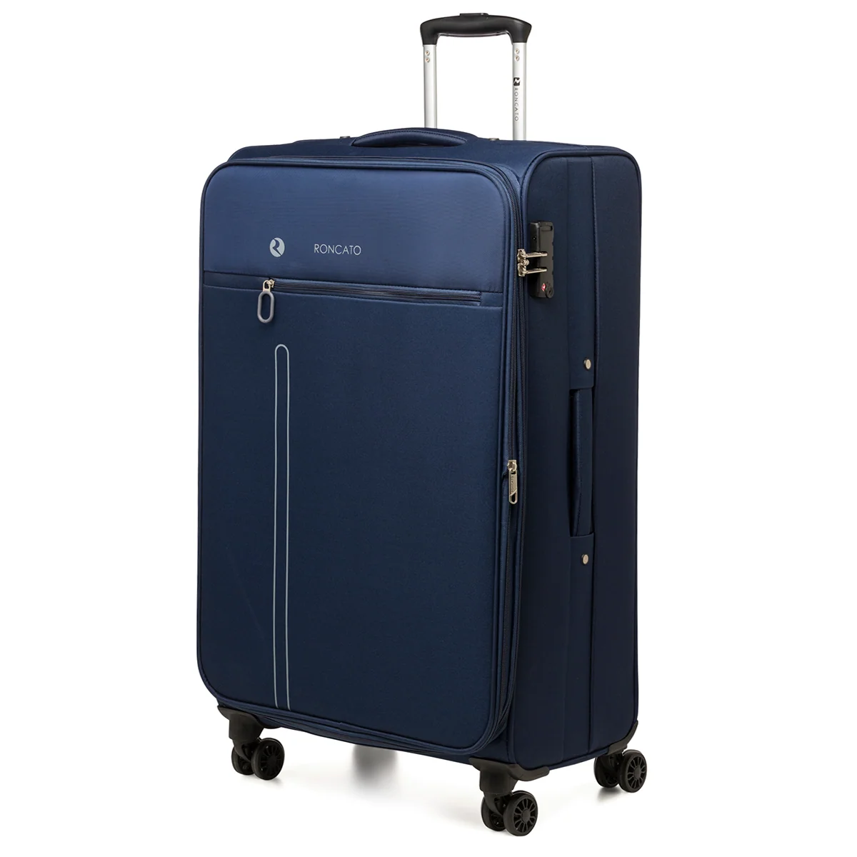 Trolley grande blu in tessuto Ciak Roncato One Way