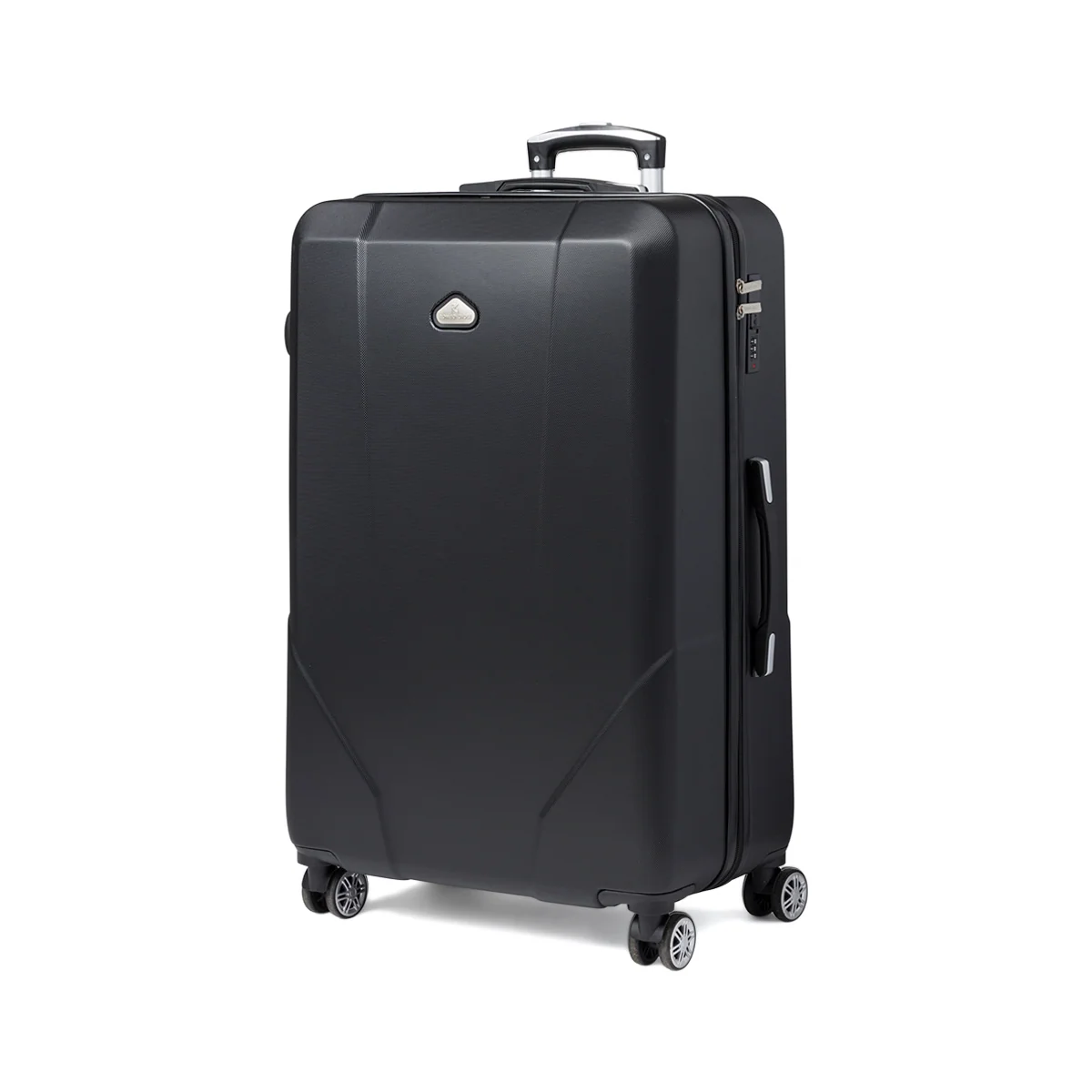 Trolley grande in abs nero Romeo Gigli