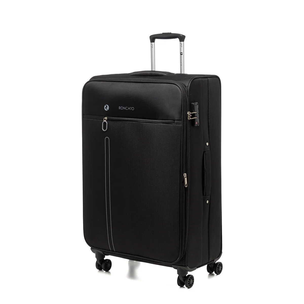 Trolley grande in tessuto nero Ciak Roncato One Way