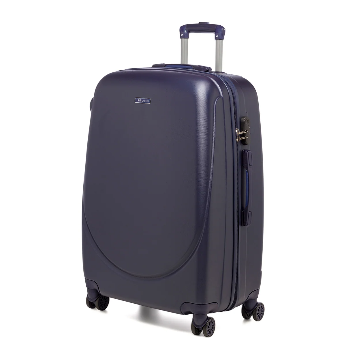 Trolley grande rigido blu in ABS Romeo Gigli