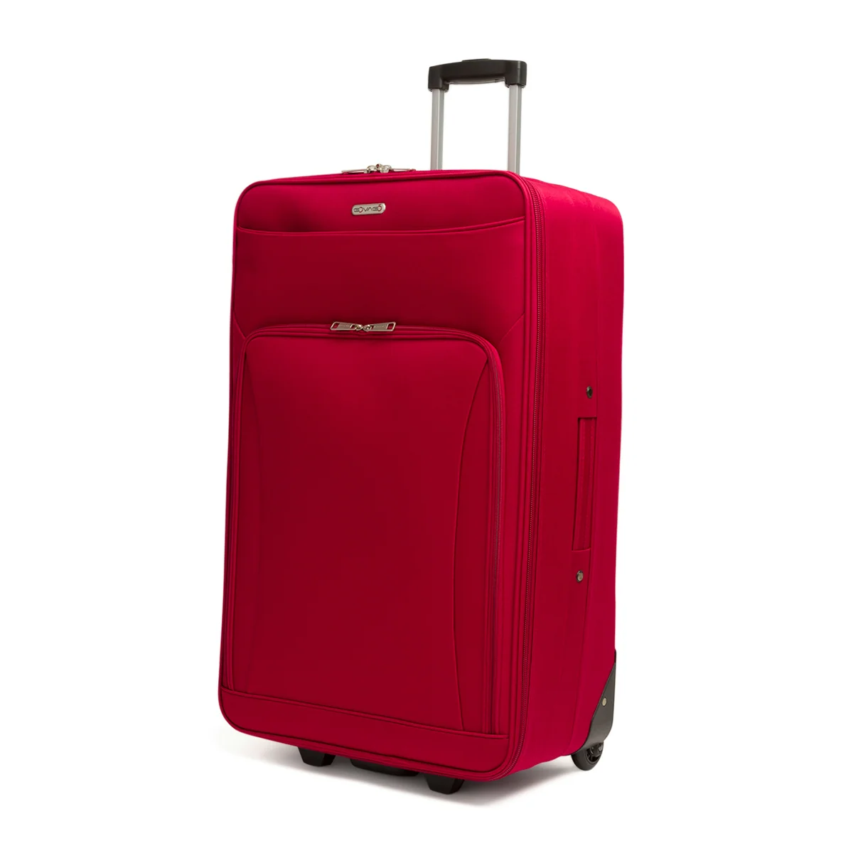Trolley grande rosso in tessuto Govago