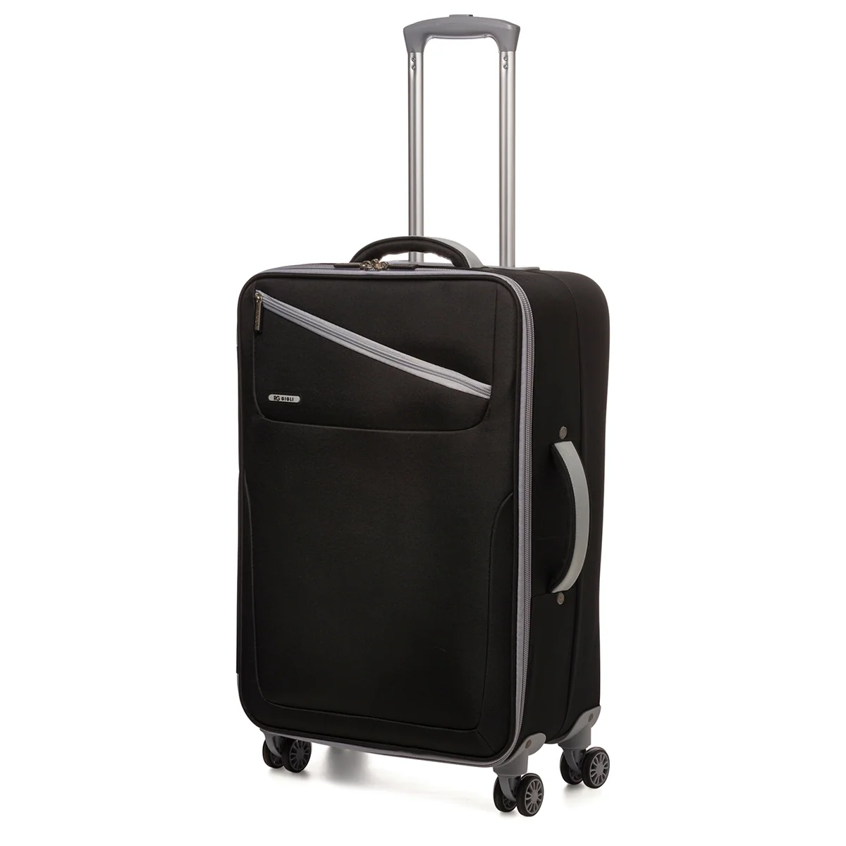 Trolley medio in tessuto nero Romeo Gigli