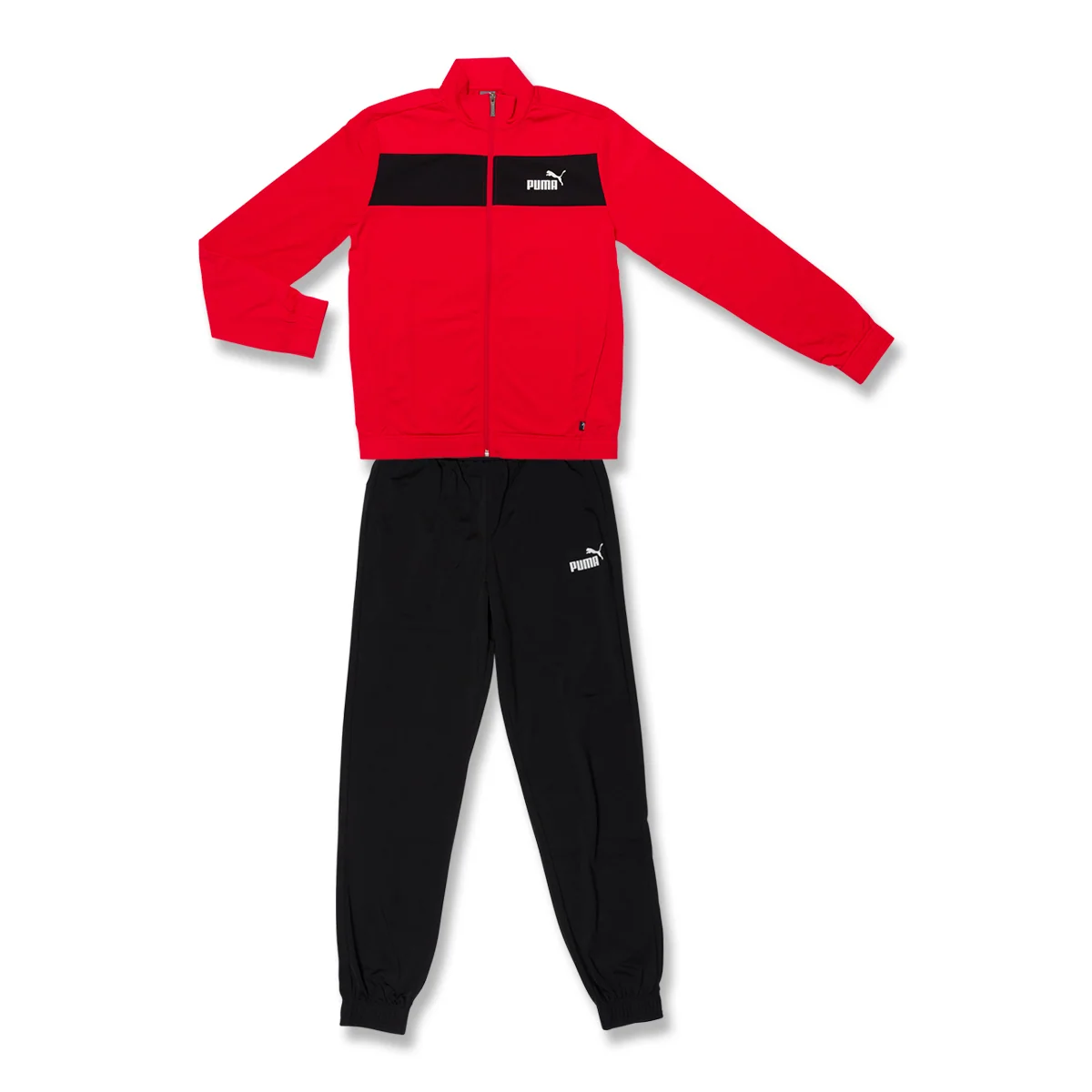 Tuta rossa da bambino Puma Youth Tracksuit