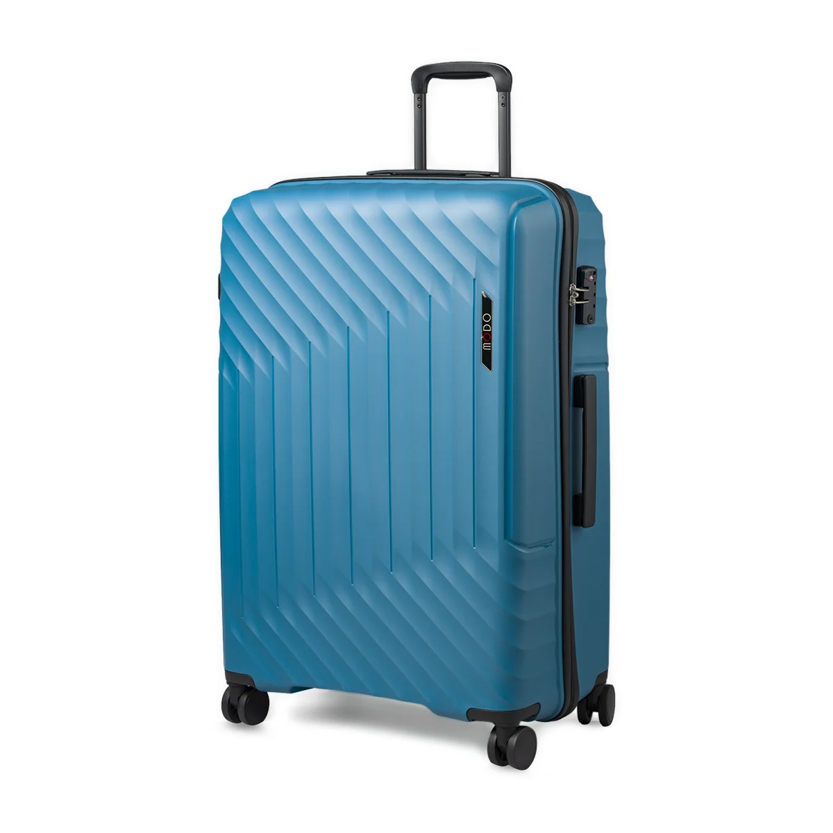Valigia grande Blu Ottanio rigida da Stiva con TSA Modo by Roncato