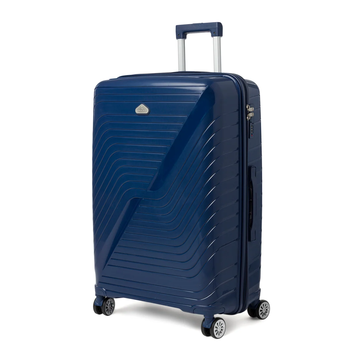 Valigia grande in abs blu Romeo Gigli