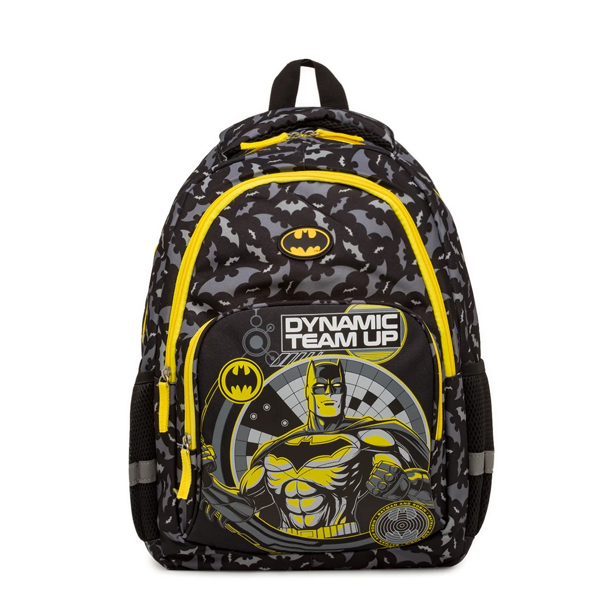 Zainetto Scuola da Bambino Nero e Giallo Batman- Back To School