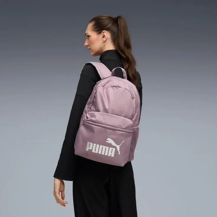 Zaino lilla da Donna con logo bianco Puma