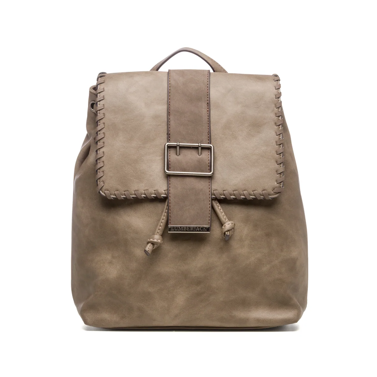 Zaino marrone effetto vintage Lumberjack Helena