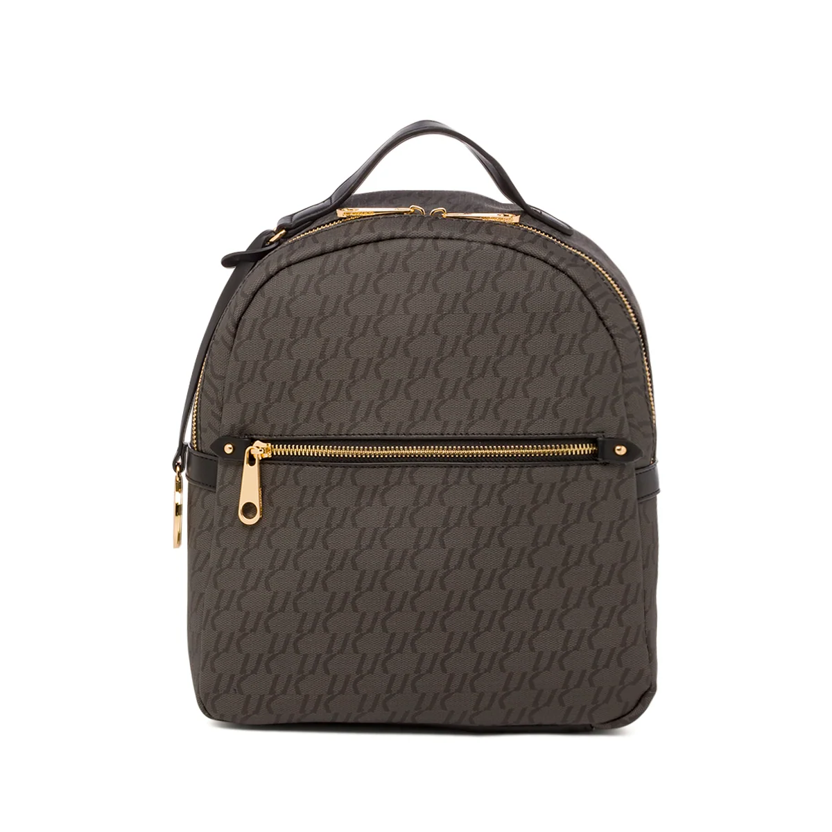 Zaino nero da Donna  con stampa logo All Over Lumberjack