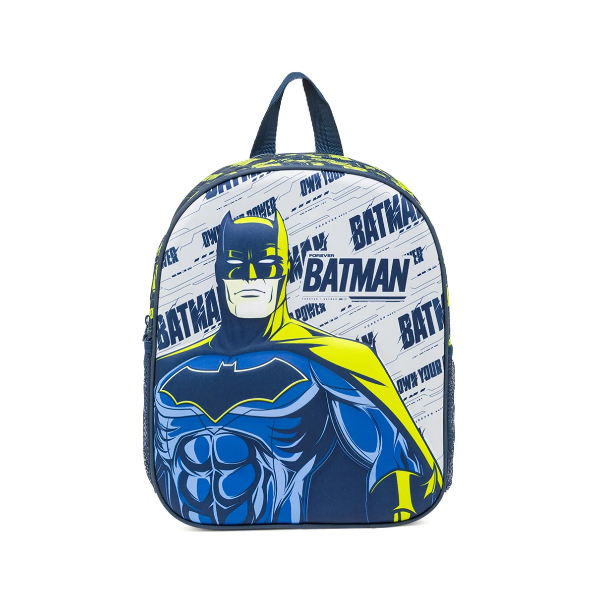 Zaino per la scuola Batman Blu e giallo con Cavaliere Oscuro