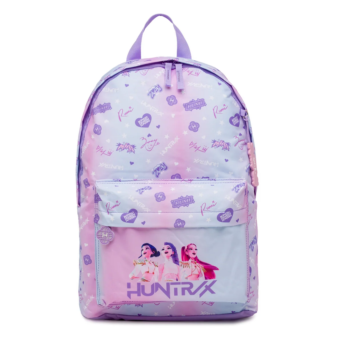 Zaino Scuola Bambina KPop Demon Hunters Viola
