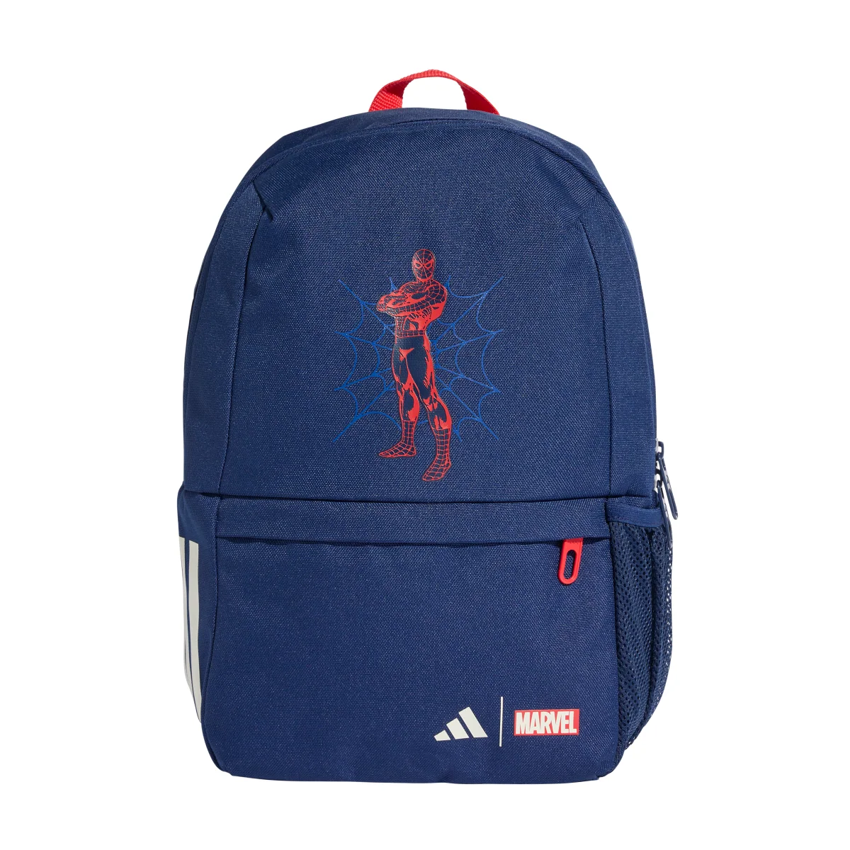 Zaino sportivo Bambini blu adidas Marvel Spider-Man con dettagli rossi