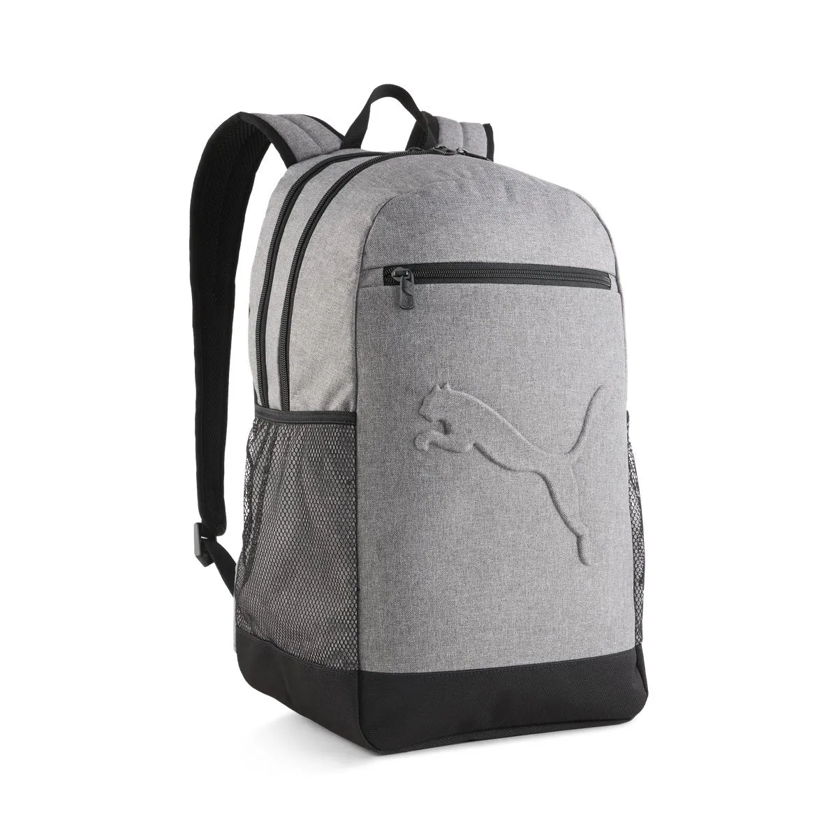 Zaino Sportivo Grigio da Uomo con logo in rilievo Buzz Heather Puma