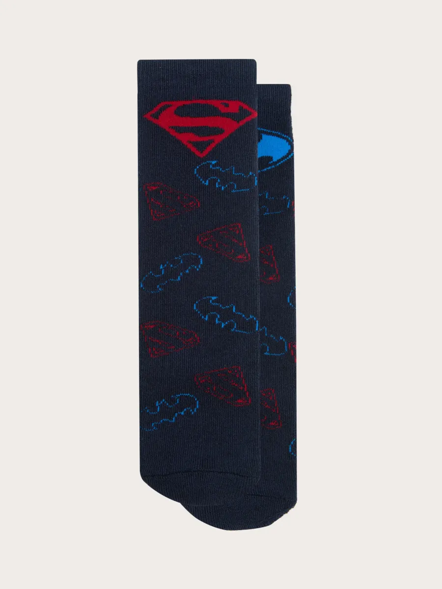 Calze antiscivolo Superman Vs Batman