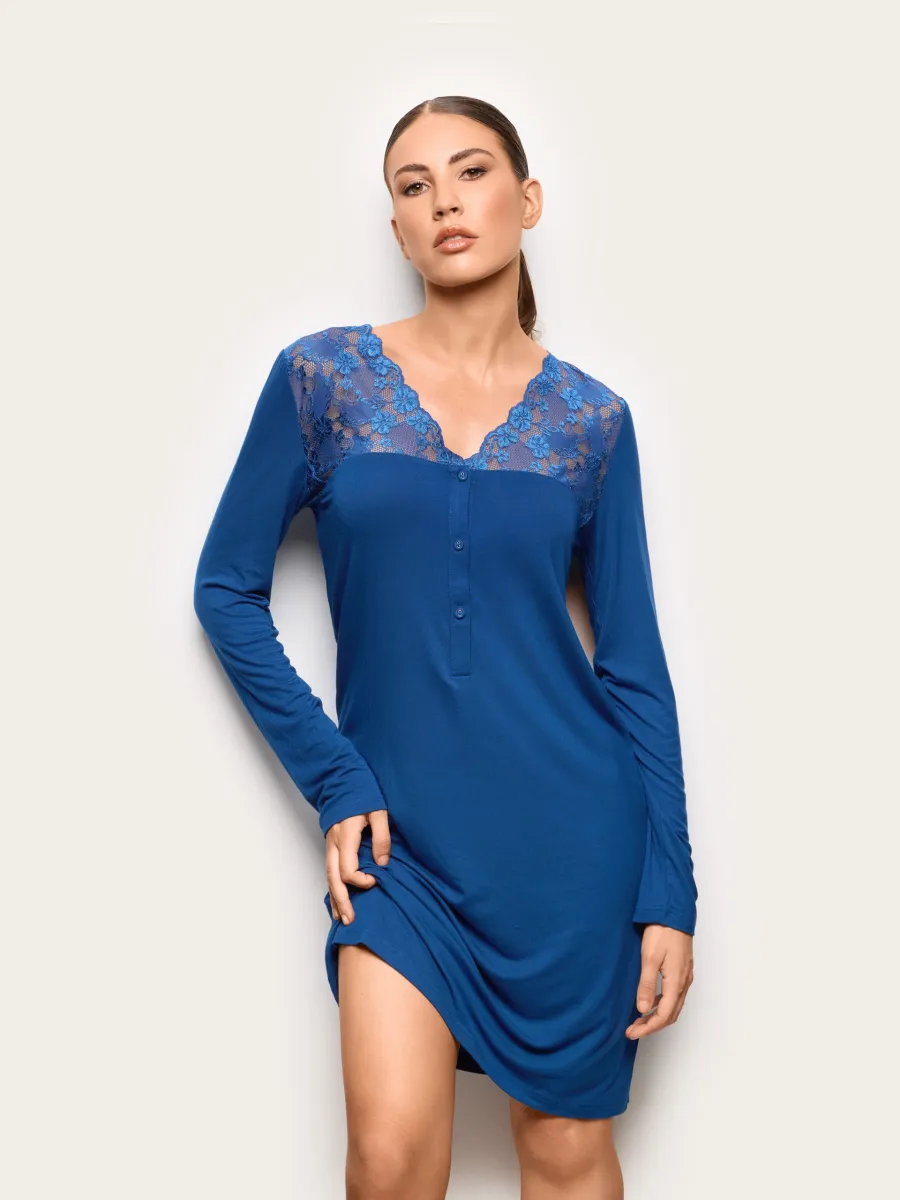 Camicia da notte m/l Primula color