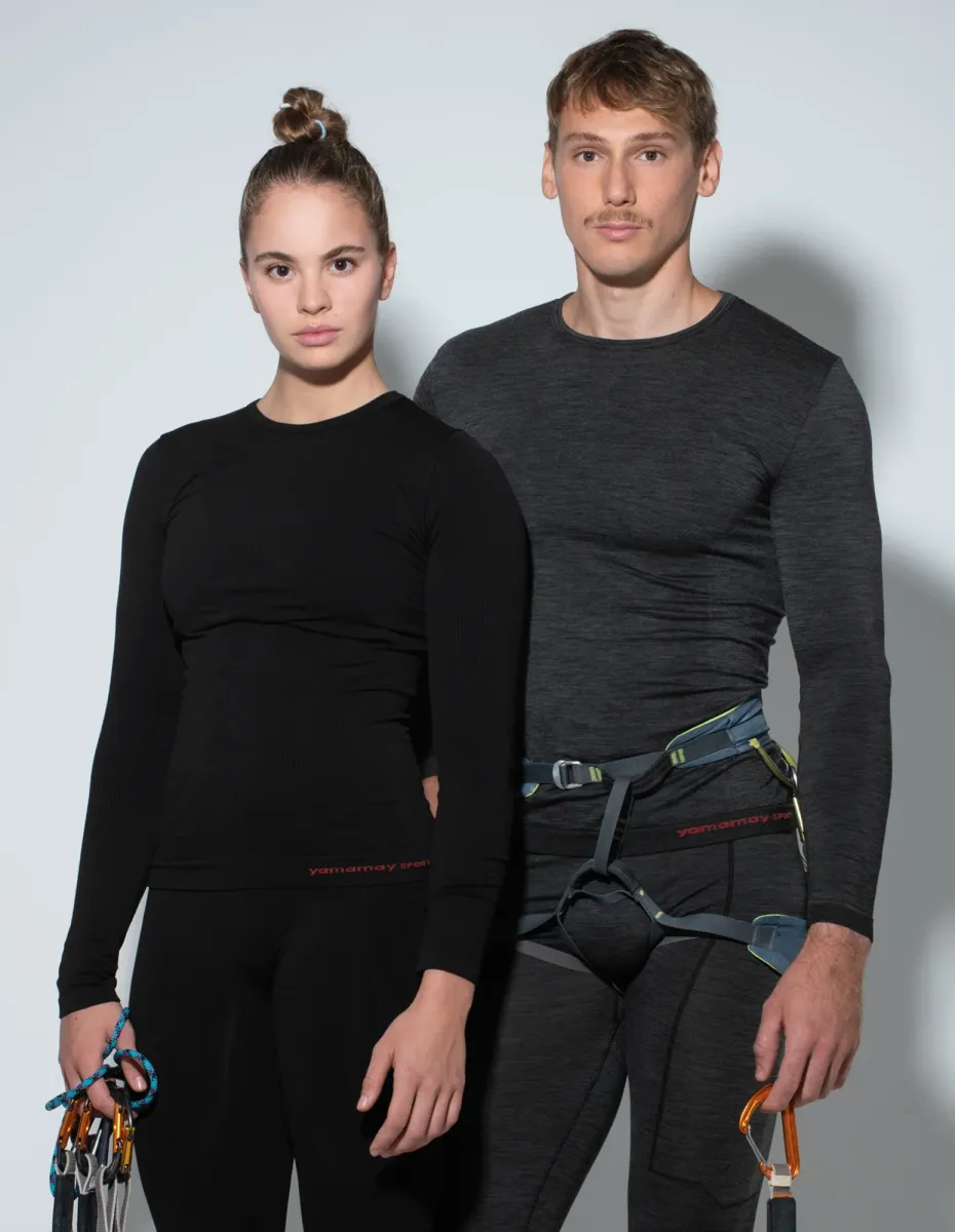 Maglia Termica Sportiva unisex con Dryarn per temperature fredde